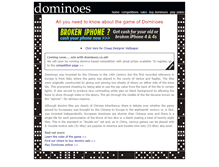 Tablet Screenshot of dominoes.co.uk